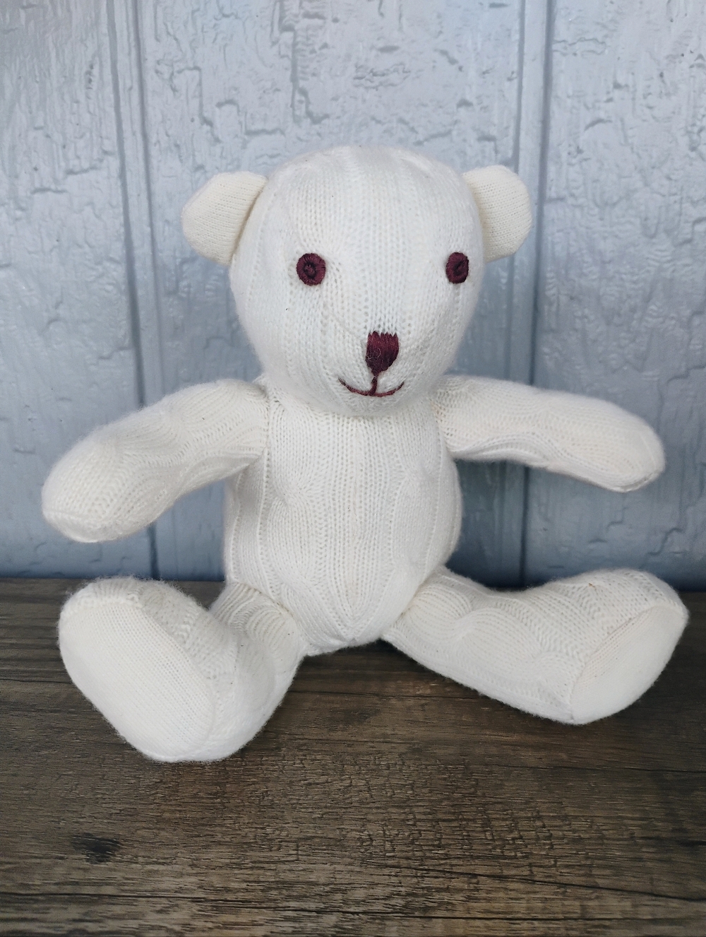 Ralph Lauren cable cashmere bear